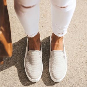 Peyton Snakeskin Sneakers